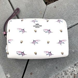 Coach makeup/travel pouch